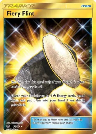 Fiery Flint (76/70) [Sun & Moon: Dragon Majesty] Pokémon