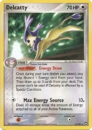 Delcatty (8/108) (Theme Deck Exclusive) [EX: Power Keepers] Pokémon