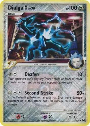 Dialga G (7/127) (League Promo) [Platinum: Base Set] Pokémon
