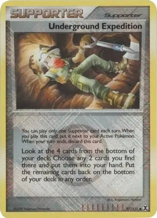 Underground Expedition (97/111) (League Promo) [Platinum: Rising Rivals] Pokémon