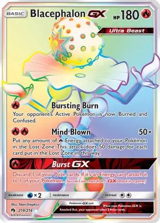 Blacephalon GX (219/214) [Sun & Moon: Lost Thunder] Pokémon