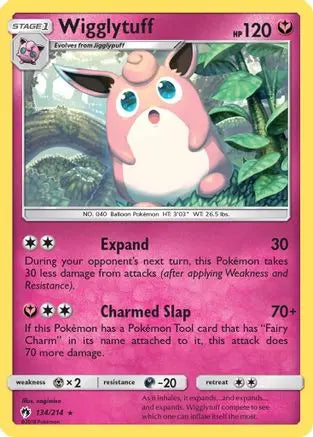 Wigglytuff (134/214) [Sun & Moon: Lost Thunder] Pokémon