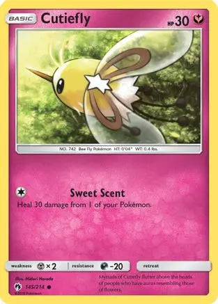Cutiefly (145/214) [Sun & Moon: Lost Thunder] Pokémon