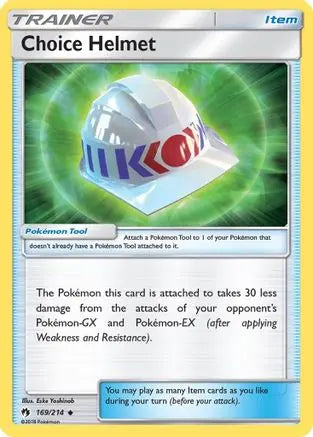 Choice Helmet (169/214) [Sun & Moon: Lost Thunder] Pokémon