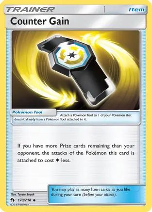 Counter Gain (170/214) [Sun & Moon: Lost Thunder] Pokémon
