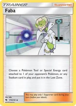 Faba (173/214) [Sun & Moon: Lost Thunder] Pokémon