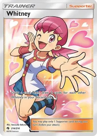 Whitney (214/214) [Sun & Moon: Lost Thunder] Pokémon