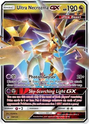 Ultra Necrozma GX (SM126) [Sun & Moon: Black Star Promos] Pokémon