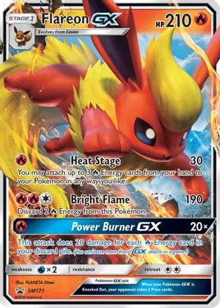 Flareon GX (SM171) [Sun & Moon: Black Star Promos] Pokémon
