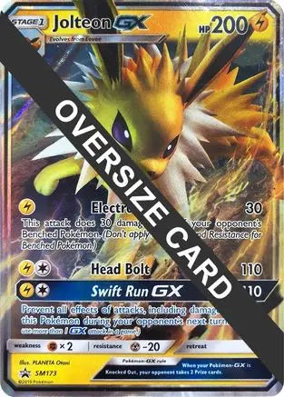Jolteon GX (SM173) (Jumbo Card) [Sun & Moon: Black Star Promos] Pokémon