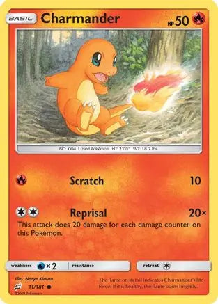 Charmander (11/181) [Sun & Moon: Team Up] Pokémon