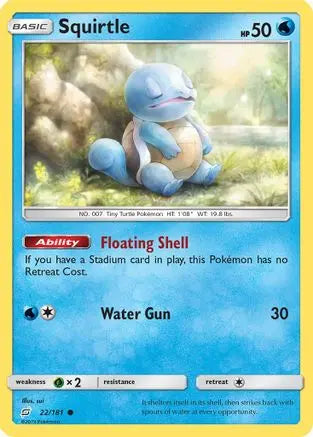 Squirtle (22/181) [Sun & Moon: Team Up] Pokémon