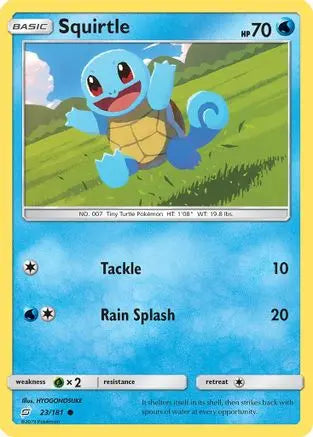 Squirtle (23/181) [Sun & Moon: Team Up] Pokémon