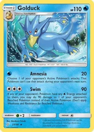 Golduck (27/181) [Sun & Moon: Team Up] Pokémon