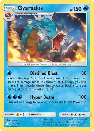 Gyarados (30/181) [Sun & Moon: Team Up] Pokémon
