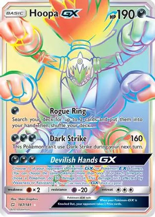 Hoopa GX (187/181) [Sun & Moon: Team Up] Pokémon