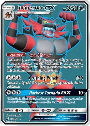 Incineroar GX (167/181) [Sun & Moon: Team Up] Pokémon