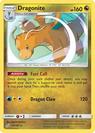 Dragonite (119/181) [Sun & Moon: Team Up] Pokémon