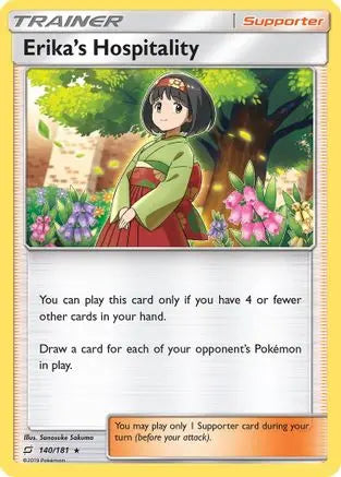 Erika's Hospitality (140/181) [Sun & Moon: Team Up] Pokémon