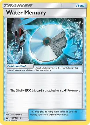 Water Memory (157/181) [Sun & Moon: Team Up] Pokémon
