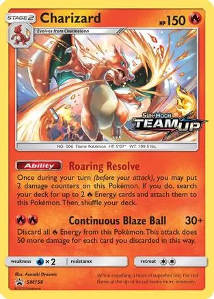 Charizard (SM158) [Sun & Moon: Black Star Promos] Pokémon