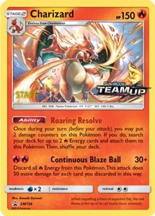 Charizard (SM158) (Staff) [Sun & Moon: Black Star Promos] Pokémon