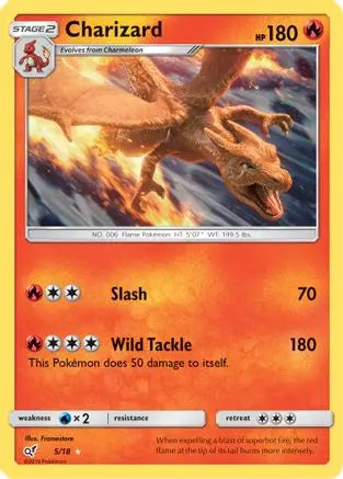 Charizard (5/18) [Sun & Moon: Detective Pikachu] Pokémon