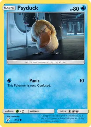Psyduck (7/18) [Sun & Moon: Detective Pikachu] Pokémon