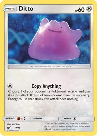Ditto (17/18) [Sun & Moon: Detective Pikachu] Pokémon