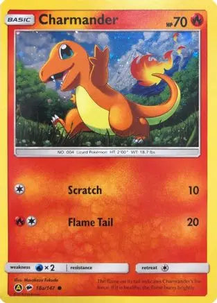 Charmander (18a/147) [Alternate Art Promos] Pokémon