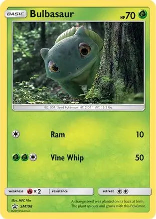 Bulbasaur (SM198) [Sun & Moon: Black Star Promos] Pokémon