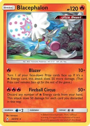 Blacephalon (32/214) [Sun & Moon: Unbroken Bonds] Pokémon