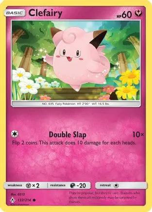 Clefairy (132/214) [Sun & Moon: Unbroken Bonds] Pokémon