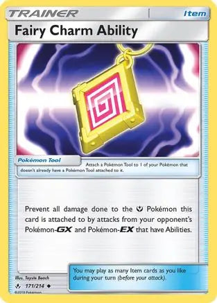 Fairy Charm Ability (171/214) [Sun & Moon: Unbroken Bonds] Pokémon