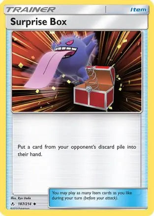Surprise Box (187/214) [Sun & Moon: Unbroken Bonds] Pokémon