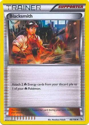 Blacksmith (88/106) (Sheen Holo Pyroar Collection Exclusive) [XY: Flashfire] Pokémon
