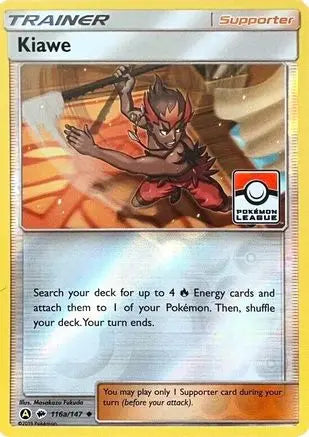 Kiawe (116a/147) [League & Championship Cards] Pokémon
