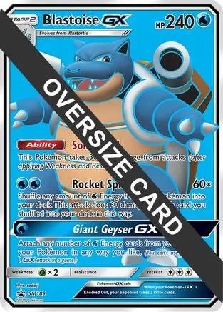 Blastoise GX (SM189) (Jumbo Card) [Sun & Moon: Black Star Promos] Pokémon