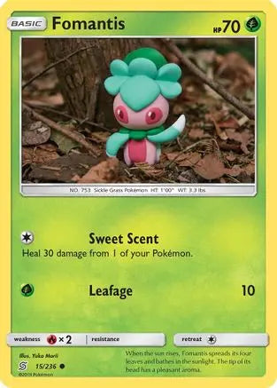 Fomantis (15/236) [Sun & Moon: Unified Minds] Pokémon