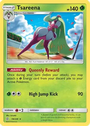 Tsareena (19/236) [Sun & Moon: Unified Minds] Pokémon