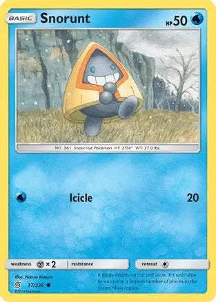 Snorunt (37/236) [Sun & Moon: Unified Minds] Pokémon