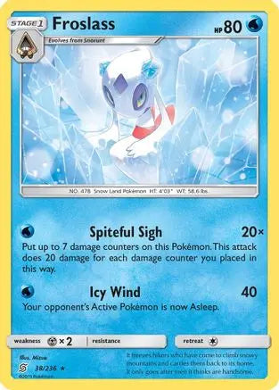 Froslass (38/236) [Sun & Moon: Unified Minds] Pokémon