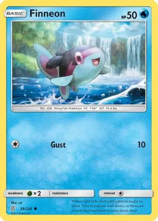 Finneon (39/236) [Sun & Moon: Unified Minds] Pokémon