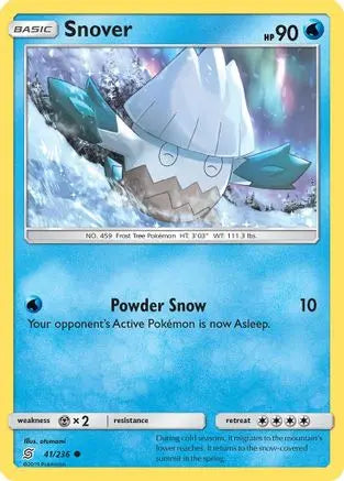 Snover (41/236) [Sun & Moon: Unified Minds] Pokémon