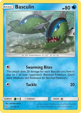 Basculin (43/236) [Sun & Moon: Unified Minds] Pokémon
