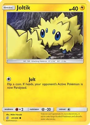 Joltik (61/236) [Sun & Moon: Unified Minds] Pokémon