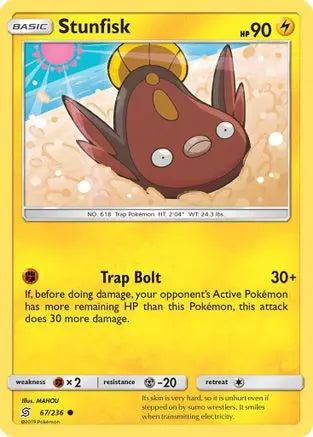 Stunfisk (67/236) [Sun & Moon: Unified Minds] Pokémon