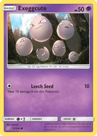 Exeggcute (73/236) [Sun & Moon: Unified Minds] Pokémon