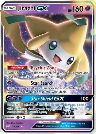 Jirachi GX (79/236) [Sun & Moon: Unified Minds] Pokémon