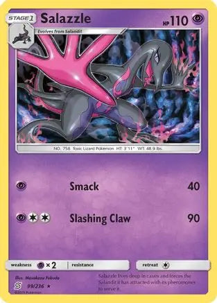 Salazzle (99/236) [Sun & Moon: Unified Minds] Pokémon